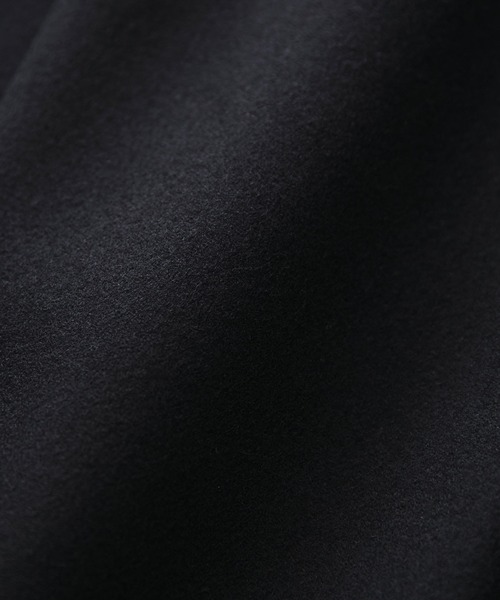 NANO universe(ナノユニバース)の「LB.01/メルトンダブルミドルコート(ピーコート・レディース・ブラック/ライトグレー・Ⅰ/Ⅱ)」の11枚目の写真