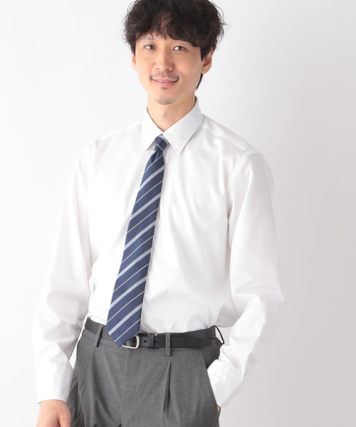 GLOBAL WORK(グローバルワーク)の「ブロードシャツ/Salon de GW/124414(シャツ/ブラウス・メンズ・その他1/スカイブルー/ネイビー・MEDIUM/LARGE/X-LARGE/SMALL)」の3枚目の写真