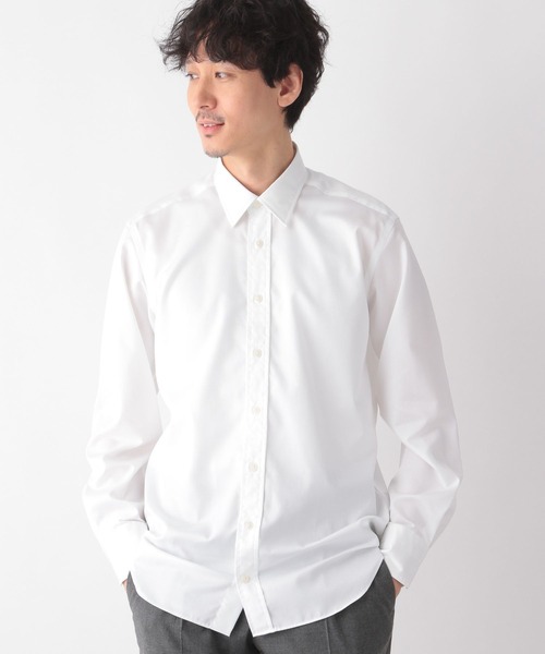 GLOBAL WORK(グローバルワーク)の「ブロードシャツ/Salon de GW/124414(シャツ/ブラウス・メンズ・その他1/スカイブルー/ネイビー・MEDIUM/LARGE/X-LARGE/SMALL)」の7枚目の写真