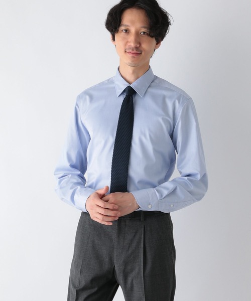 GLOBAL WORK(グローバルワーク)の「ブロードシャツ/Salon de GW/124414(シャツ/ブラウス・メンズ・その他1/スカイブルー/ネイビー・MEDIUM/LARGE/X-LARGE/SMALL)」の12枚目の写真