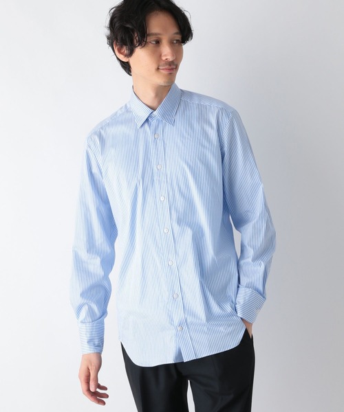 GLOBAL WORK(グローバルワーク)の「ブロードシャツ/Salon de GW/124414(シャツ/ブラウス・メンズ・その他1/スカイブルー/ネイビー・MEDIUM/LARGE/X-LARGE/SMALL)」の14枚目の写真