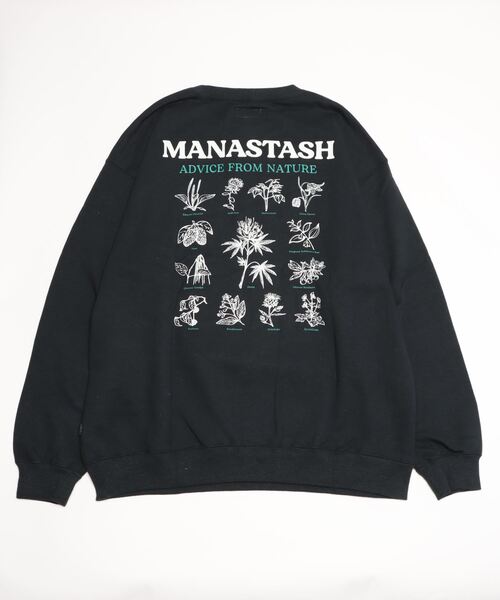 MANASTASH(マナスタッシュ)の「MANASTASH/マナスタッシュ CASCADE SWEATSHIRTS AFN(スウェット・メンズ・ブラック/ダークグリーン系/その他/ナチュラル/その他19・L/M/XL/2XL)」の14枚目の写真