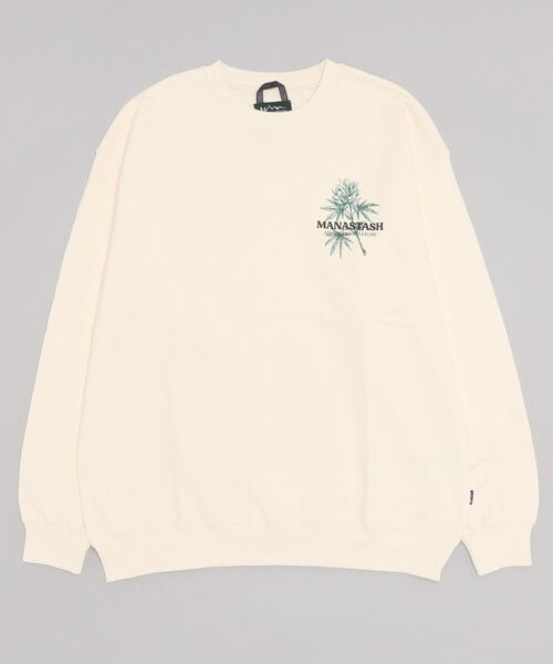 MANASTASH(マナスタッシュ)の「MANASTASH/マナスタッシュ CASCADE SWEATSHIRTS AFN(スウェット・メンズ・ブラック/ダークグリーン系/その他/ナチュラル/その他19・L/M/XL/2XL)」の7枚目の写真