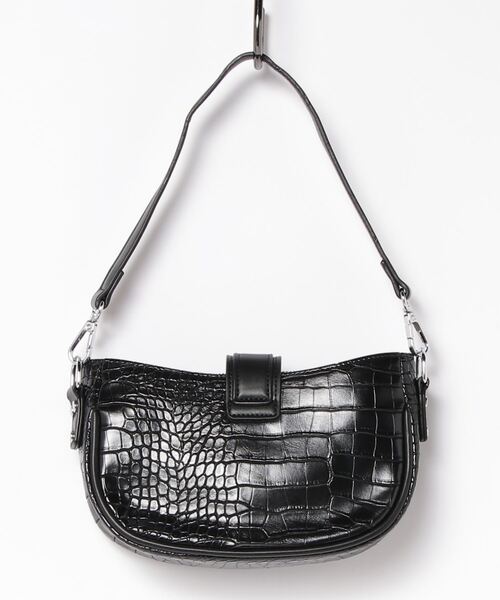 FANCY CLUB(ファンシークラブ)の「A'GEM/9 × .kom『 FANCY CLUB/ファンシークラブ』LEATHER BUCKLE SHOULDER BAG/レザーブークレショルダーバッグ(ショルダーバッグ・レディース・ブラック・FREE)」の11枚目の写真