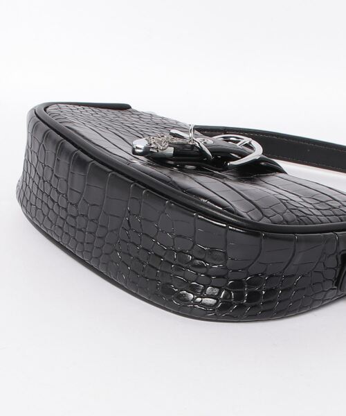 FANCY CLUB(ファンシークラブ)の「A'GEM/9 × .kom『 FANCY CLUB/ファンシークラブ』LEATHER BUCKLE SHOULDER BAG/レザーブークレショルダーバッグ(ショルダーバッグ・レディース・ブラック・FREE)」の12枚目の写真