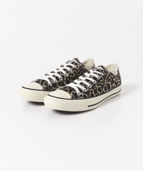 CONVERSE(コンバース)の「CONVERSE ALL STAR LEOPARDFUR OX(スニーカー・レディース・ベージュ系その他・23.5/24/23)」の1枚目の写真
