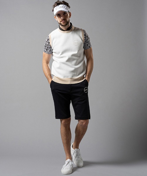 wjk(ダヴルジェイケイ)の「mcg3139--GOLF-WJKG- knit vest ベスト(ベスト・メンズ・ブラック×グレー/ホワイト系その他/ネイビー・M/S/L)」の17枚目の写真