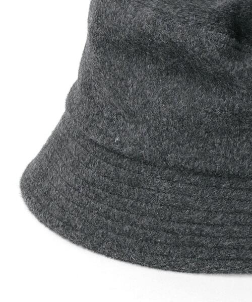 BEAUTY&YOUTH UNITED ARROWS（ビューティーアンドユースユナイテッドアローズ）の「ビーバー バケットハット（ハット・メンズ・ダークグレー/ブラック/ベージュ・FREE）」の6枚目の写真