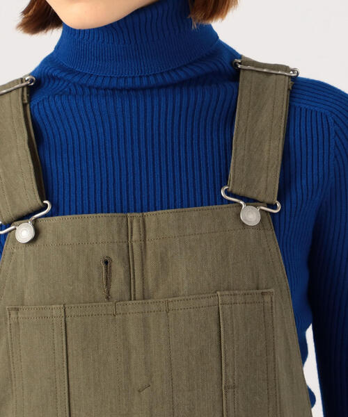 TOMORROWLAND （トゥモローランド）の「UNION LAUNCH コットン オーバーオール（ジャンパースカート・レディース・グリーン・S）」の2枚目の写真