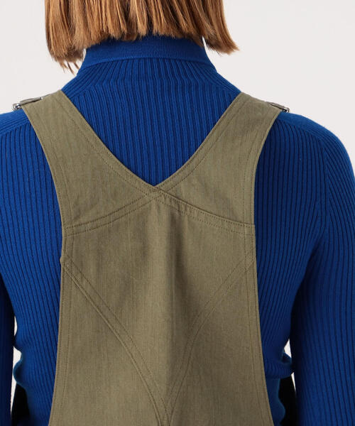 TOMORROWLAND （トゥモローランド）の「UNION LAUNCH コットン オーバーオール（ジャンパースカート・レディース・グリーン・S）」の8枚目の写真