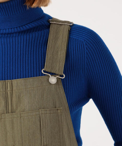 TOMORROWLAND （トゥモローランド）の「UNION LAUNCH コットン オーバーオール（ジャンパースカート・レディース・グリーン・S）」の5枚目の写真