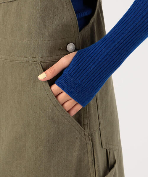 TOMORROWLAND （トゥモローランド）の「UNION LAUNCH コットン オーバーオール（ジャンパースカート・レディース・グリーン・S）」の14枚目の写真