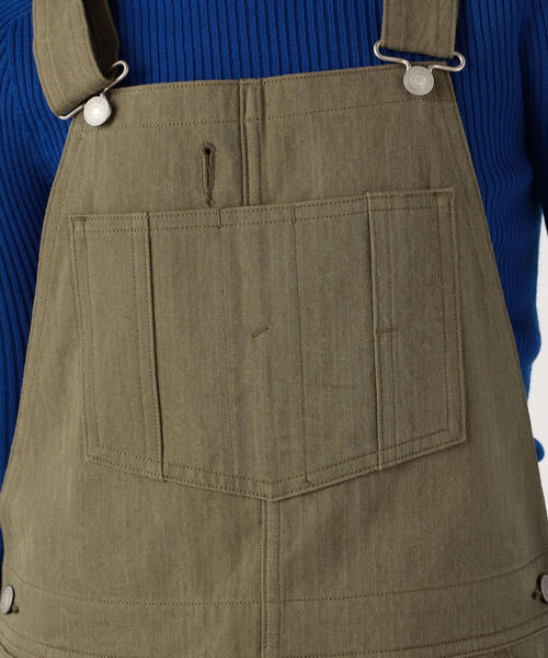 TOMORROWLAND （トゥモローランド）の「UNION LAUNCH コットン オーバーオール（ジャンパースカート・レディース・グリーン・S）」の12枚目の写真