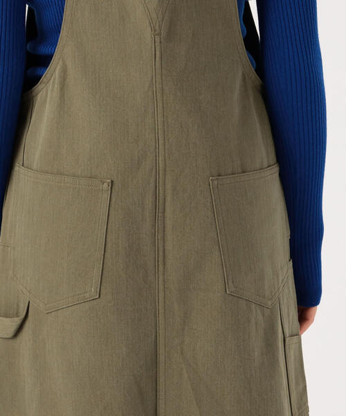 TOMORROWLAND （トゥモローランド）の「UNION LAUNCH コットン オーバーオール（ジャンパースカート・レディース・グリーン・S）」の7枚目の写真