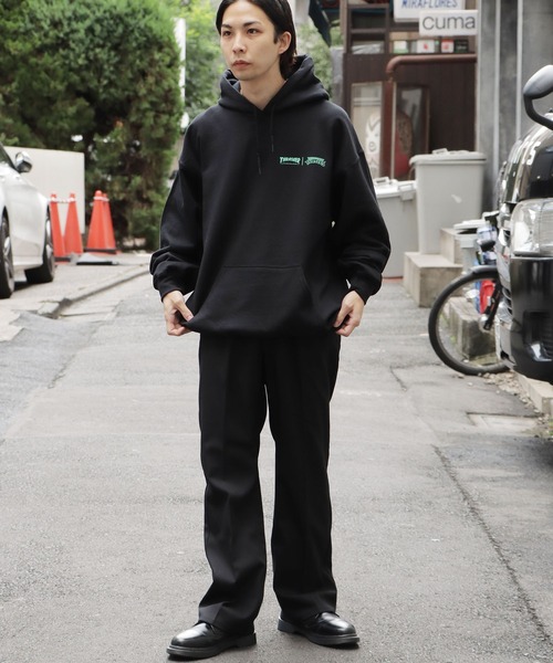 THRASHER（スラッシャー）の「THRASHER×TMNT/スラッシャー×ティーンエイジ・ミュータント・ニンジャ・タートルズ HD001 フーディー（パーカー・メンズ・ブラック/アッシュ/オレンジ・L/M/XL）」の20枚目の写真