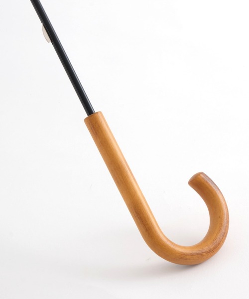 392 plusm（サンキューニプリュスエム）の「Umbrella Long 60 - gingham - 790139（長傘・レディース・ネイビー/グレー・60cm）」の3枚目の写真