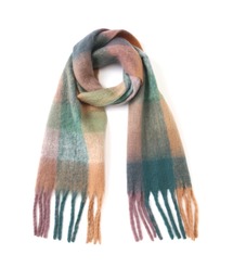 ◆大柄チェックストール