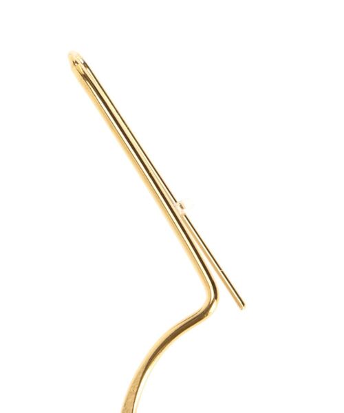 ELENDEEK（エレンディーク）の「ハーフサークルピアス（ピアス（両耳用）・レディース・シルバー/ゴールド・FREE）」の6枚目の写真