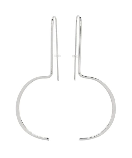 ELENDEEK（エレンディーク）の「ハーフサークルピアス（ピアス（両耳用）・レディース・シルバー/ゴールド・FREE）」の8枚目の写真