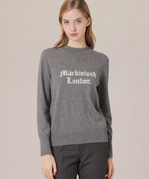 MACKINTOSH LONDON | カシミヤロゴニットプルオーバー(ニット/セーター)