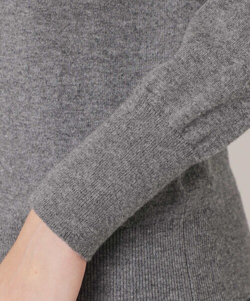 MACKINTOSH LONDON(マッキントッシュ ロンドン)の「カシミヤロゴニットプルオーバー(ニット/セーター・レディース・グレー系その他2・38)」の4枚目の写真