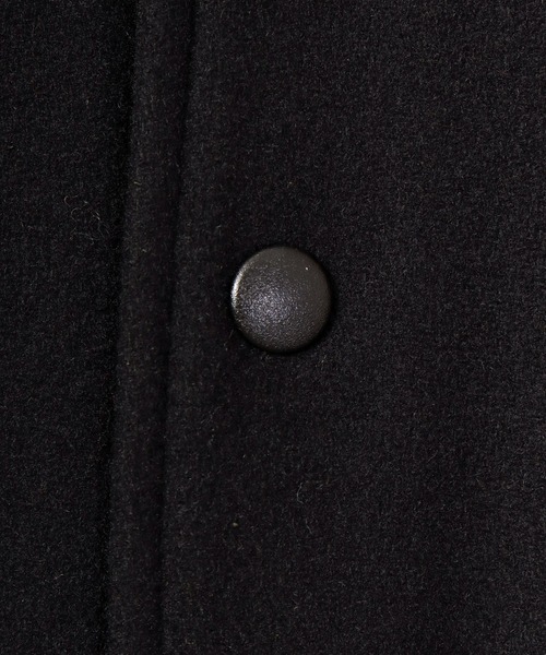 KRIFF MAYER（クリフメイヤー）の「KRIFF MAYER 袖切替メルトンスタジャン（スタジャン・メンズ・ブラック・M/L/XL）」の9枚目の写真