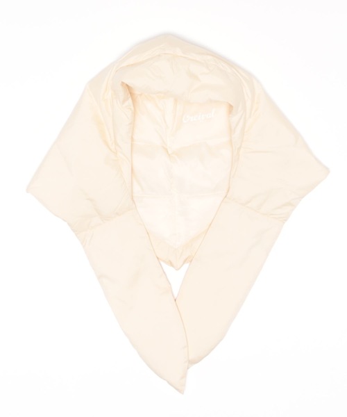 ORCIVAL（オーシバル）の「BARNYARDSTORM / ORCIVAL ダウンフード（ネックウォーマー/スヌード・レディース・アイボリー/ブラック・FREE）」の6枚目の写真