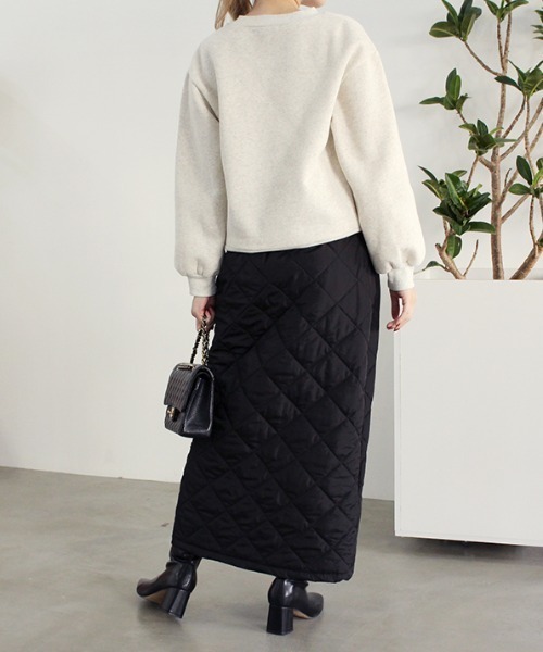 MODE ROBE（モードローブ）の「アルファベットロゴスウェット（スウェット・レディース・ライトグレー/ネイビー/オートミール・FREE）」の8枚目の写真