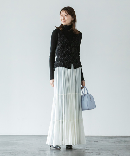 Noble(ノーブル)の「【MILOS】ボストンバッグ(ショルダーバッグ・レディース・ベージュ/サックスブルー/ブラック・FREE)」の19枚目の写真