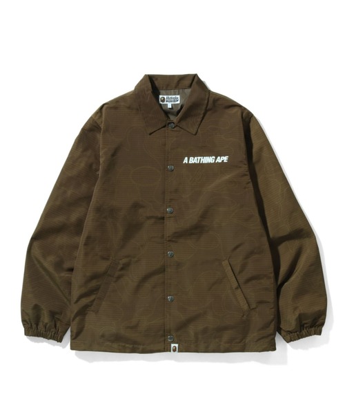 A BATHING APE（アベイシングエイプ）の「TEXT CODE CAMO COACH JACKET