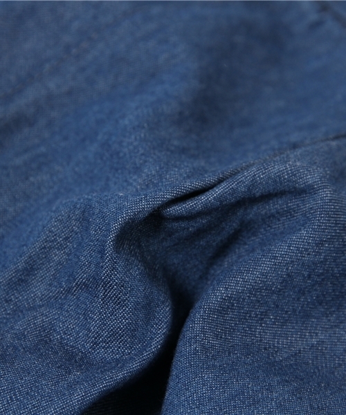 Chico（チコ）の「デニム2WAYガウチョPT（その他パンツ・レディース・ライトブルー/ブルー・FREE）」の4枚目の写真