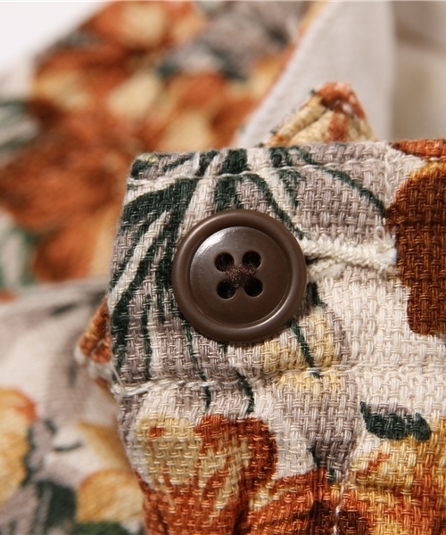 SHIPS（シップス）の「SC: コットン/リネン プリペラ フラワー リゾート ショーツ（その他パンツ・メンズ・ベージュ/ネイビー・MEDIUM/SMALL/X-LARGE/LARGE）」の9枚目の写真