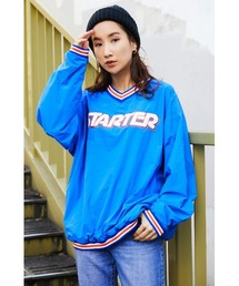 STARTER Vネックナイロンプルオーバー