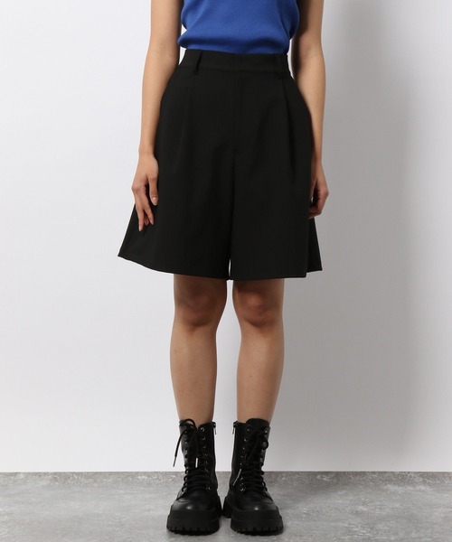 PAGEBOY(ページボーイ)の「タックショートパンツ(その他パンツ・レディース・ベージュ/オフホワイト/ブラック・FREE)」の9枚目の写真