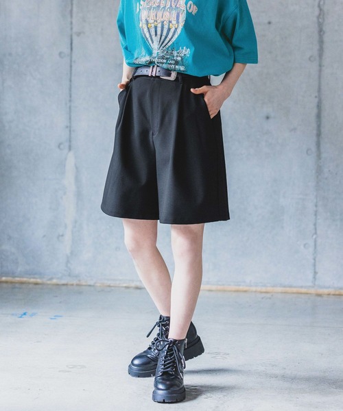 PAGEBOY(ページボーイ)の「タックショートパンツ(その他パンツ・レディース・ベージュ/オフホワイト/ブラック・FREE)」の20枚目の写真