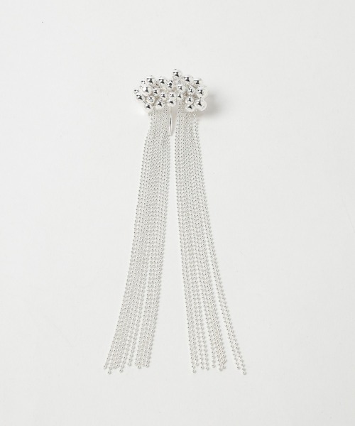 HARE（ハレ）の「メタルボールデザインヘアカフ(HARE)（バレッタ/ヘアクリップ・レディース・シルバー/シルバー系その他・FREE）」の17枚目の写真