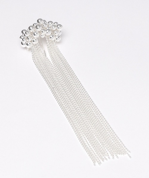 HARE（ハレ）の「メタルボールデザインヘアカフ(HARE)（バレッタ/ヘアクリップ・レディース・シルバー/シルバー系その他・FREE）」の18枚目の写真