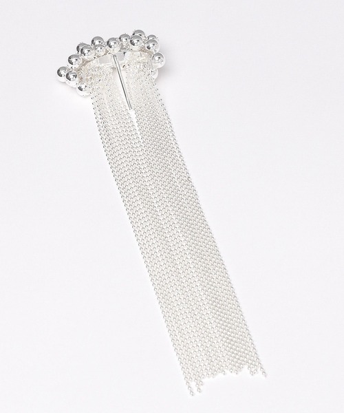 HARE（ハレ）の「メタルボールデザインヘアカフ(HARE)（バレッタ/ヘアクリップ・レディース・シルバー/シルバー系その他・FREE）」の19枚目の写真