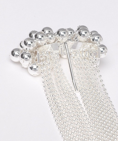 HARE（ハレ）の「メタルボールデザインヘアカフ(HARE)（バレッタ/ヘアクリップ・レディース・シルバー/シルバー系その他・FREE）」の21枚目の写真