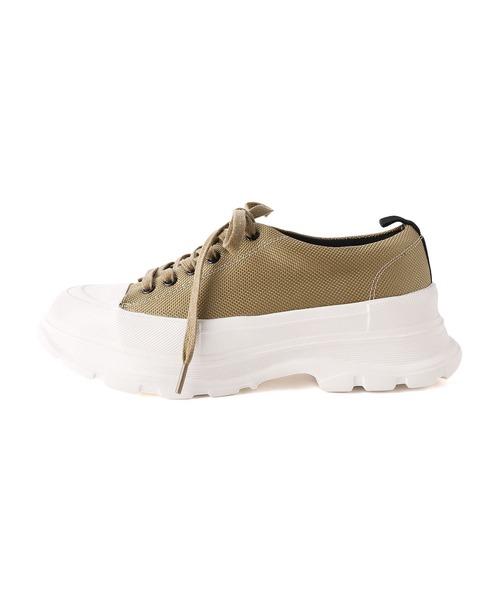 coca（ANDEX shoes product）（コカ）の「coca / 厚底 レースアップスニーカー（スニーカー・レディース・ブラック/ブラック系その他/ベージュ・SMALL/MEDIUM/LARGE）」の22枚目の写真