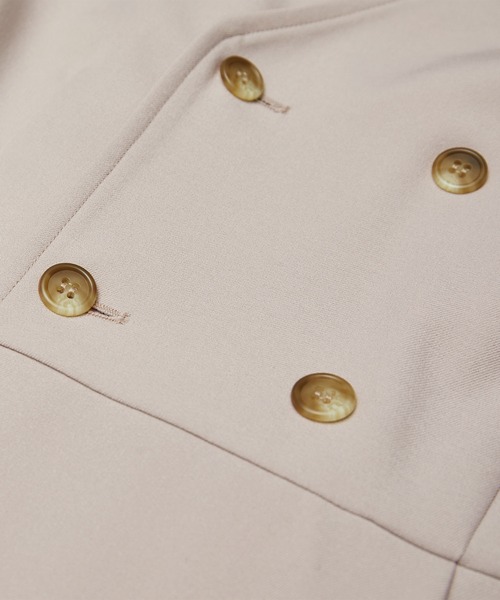 ROPE' PICNIC（ロペピクニック）の「トレンチワンピース（ワンピース・レディース・ベージュ/ライトグリーン/ネイビー・36/38）」の18枚目の写真