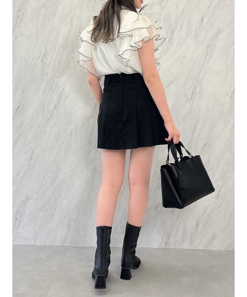 スカート mappin lace up zip skirt(S BLACK): スカート｜PMbox P&M OFFICIAL ONLINE