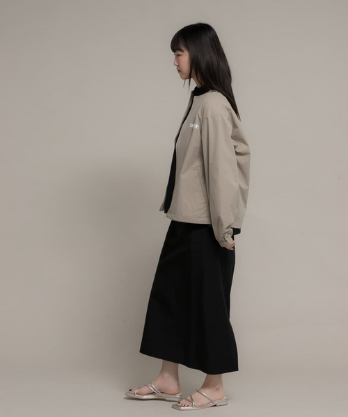 Uiscel（ユイセル）の「『別注』Uiscel×OUTDOORPRODUCTS　アウターB（ブルゾン・レディース・ブラック/ベージュ・LARGE/MEDIUM）」の18枚目の写真