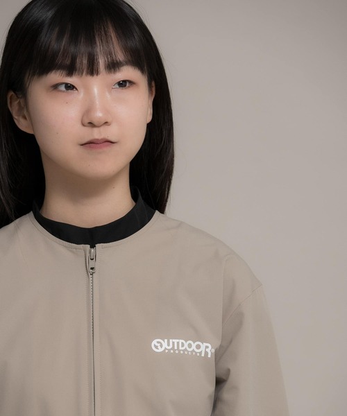 Uiscel（ユイセル）の「『別注』Uiscel×OUTDOORPRODUCTS　アウターB（ブルゾン・レディース・ブラック/ベージュ・LARGE/MEDIUM）」の15枚目の写真