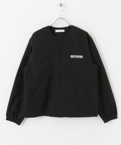 Uiscel（ユイセル）の「『別注』Uiscel×OUTDOORPRODUCTS　アウターB（ブルゾン・レディース・ブラック/ベージュ・LARGE/MEDIUM）」の10枚目の写真