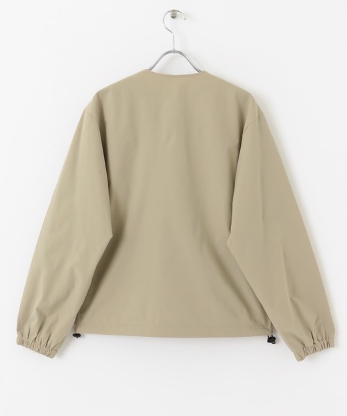 Uiscel（ユイセル）の「『別注』Uiscel×OUTDOORPRODUCTS　アウターB（ブルゾン・レディース・ブラック/ベージュ・LARGE/MEDIUM）」の5枚目の写真