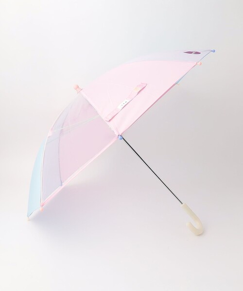 Wpc.（ダブリュピーシー）の「＜Wpc.＞CRAZY PATTERN アンブレラ / 傘 /  レイン / キッズ  （45cm-50cm）（長傘・キッズ・ネイビー/ピンク/ライラック/ベージュ・45cm/50cm）」の4枚目の写真