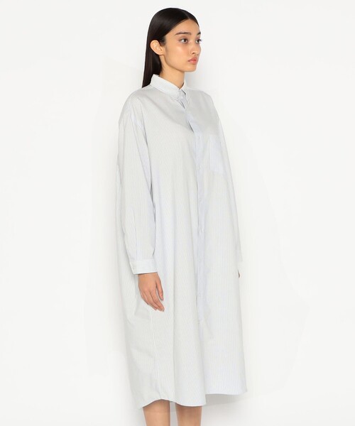DANTON シャツワンピース ホワイト 36 Danton 「DANTON」 シャツワンピース 36 ベージュ レディース