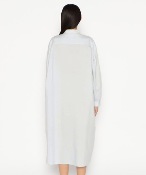 DANTON シャツワンピース ホワイト 36 Danton 「DANTON」 シャツワンピース 36 ベージュ レディース