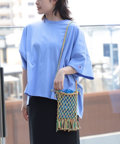 Ray BEAMS（レイビームス）の「Ray BEAMS / マクラメ ポシェット（ショルダーバッグ・レディース・その他/その他1・ONE SIZE）」の9枚目の写真